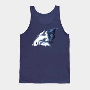 Ghostly Blue Tank Top